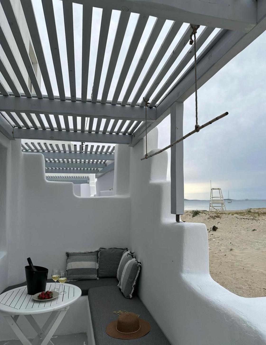 Flisvos Beach Studios Naxos City Kültér fotó